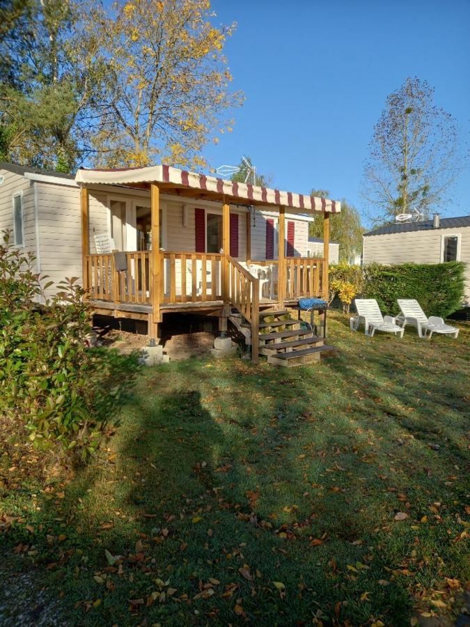 mobil home 32 m² 4/6p Onzain Exterior foto