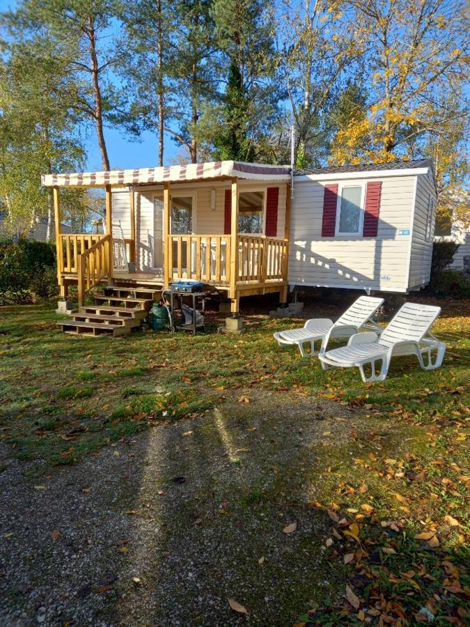 mobil home 32 m² 4/6p Onzain Exterior foto